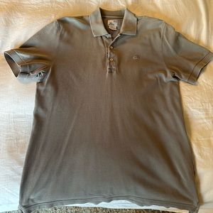 Men’s Lacoste Size 5 (L) Vintage Wash Gray